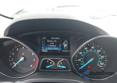 2016 Ford Escape Se из США, поврежденный, VIN 1FMCU9GX6GUA02553